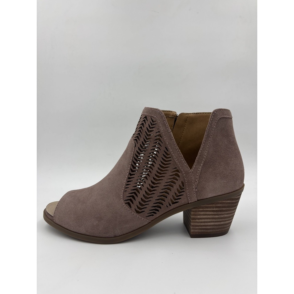 NEW Lucky Brand LK-Bahrie Oiled Suede Dusty Rose Bootie Women's Size 7.5 - Picture 6 of 11